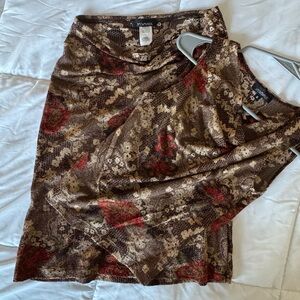 Y2K Top and Skirt Set